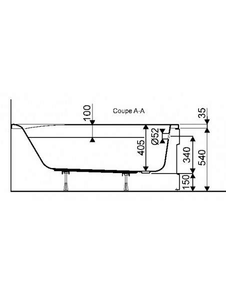 Baignoire D Angle Prima Style Allia