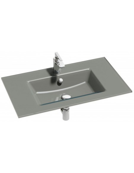 Plan vasque en verre Vox Jacob Delafon