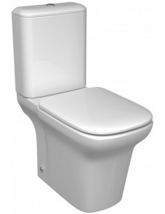 Abattant WC - PATIO - Charnières en métal - Blanc - Jacob De..